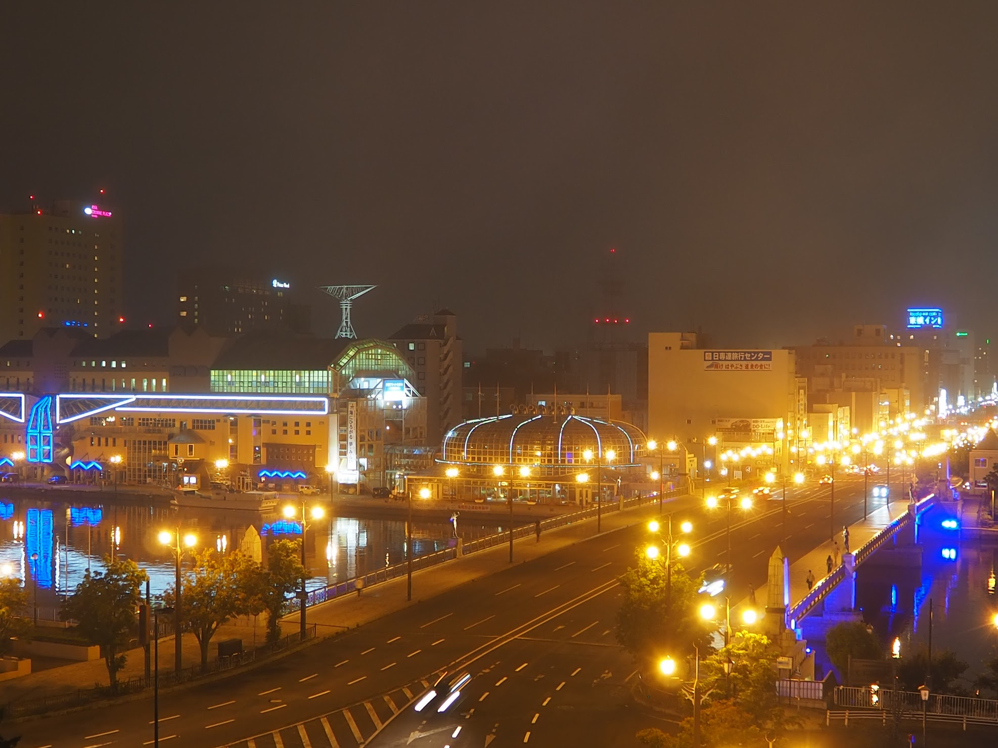 夏、夜霧の釧路